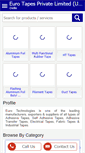 Mobile Screenshot of eurotapes.com
